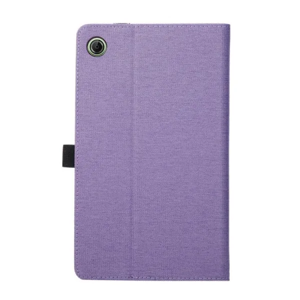 FABRIC Zaklápací obal pre Lenovo Tab One / Lenovo Tab K9 fialový