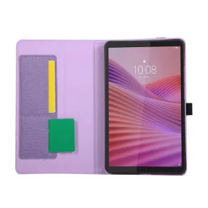 FABRIC Zaklápací obal pre Lenovo Tab One / Lenovo Tab K9 fialový