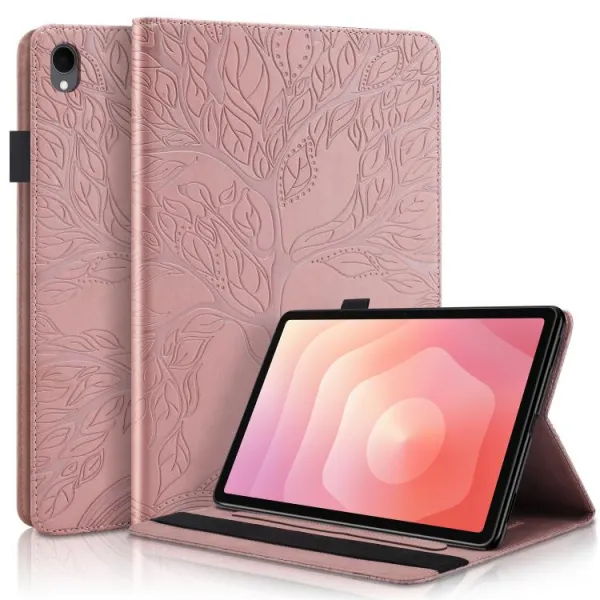 ART TREE Zaklápací obal pre Samsung Galaxy Tab S11 ružový