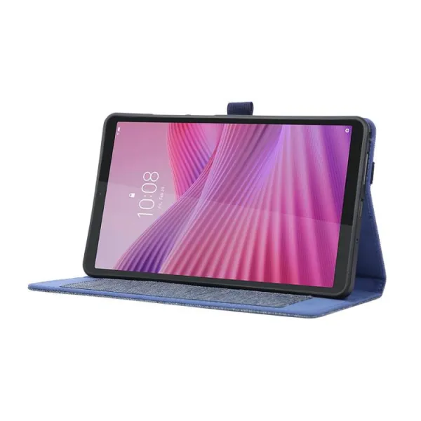 FABRIC Zaklápací obal pre Lenovo Tab One / Lenovo Tab K9 modrý