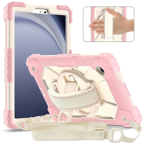 SOLID Odolný obal pre Samsung Galaxy Tab A11 ružový