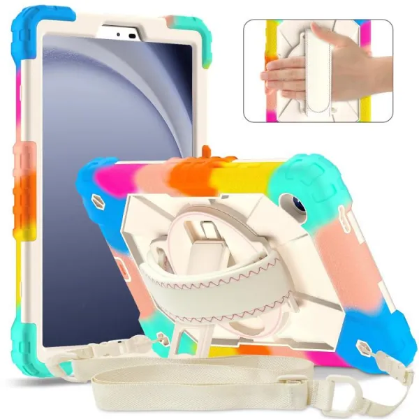 SOLID Odolný obal pre Samsung Galaxy Tab A11 COLORFUL