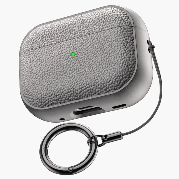 LYCHEE TPU Puzdro na slúchadlá Apple AirPods Pro 3 šedé
