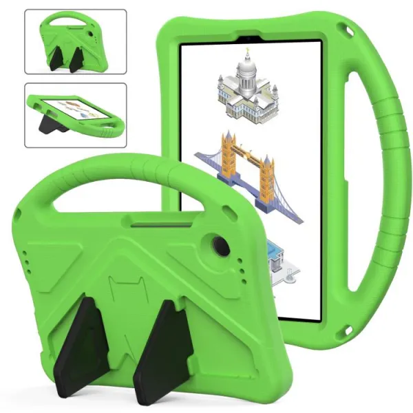 KIDDO Detský obal pre Samsung Galaxy Tab A11 zelený