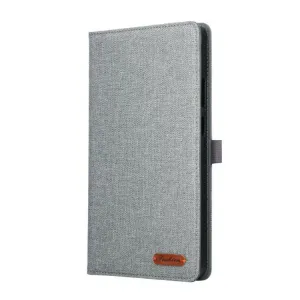 FABRIC Zaklápací obal pre Lenovo Tab One / Lenovo Tab K9 šedý