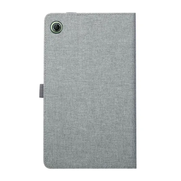 FABRIC Zaklápací obal pre Lenovo Tab One / Lenovo Tab K9 šedý