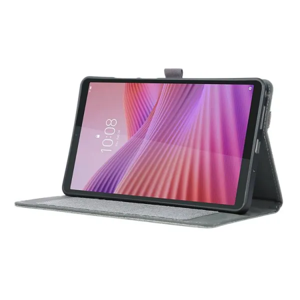 FABRIC Zaklápací obal pre Lenovo Tab One / Lenovo Tab K9 šedý