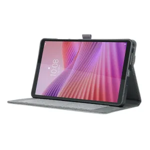 FABRIC Zaklápací obal pre Lenovo Tab One / Lenovo Tab K9 šedý