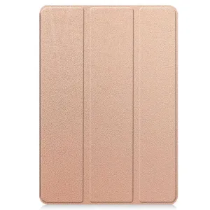 LEATHER Zaklápací kryt pre Xiaomi Redmi Pad 2 Pro ROSE GOLD