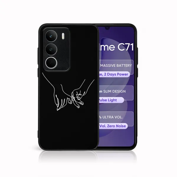 MY ART Ochranný kryt pre Realme C71 HANDS (X51)