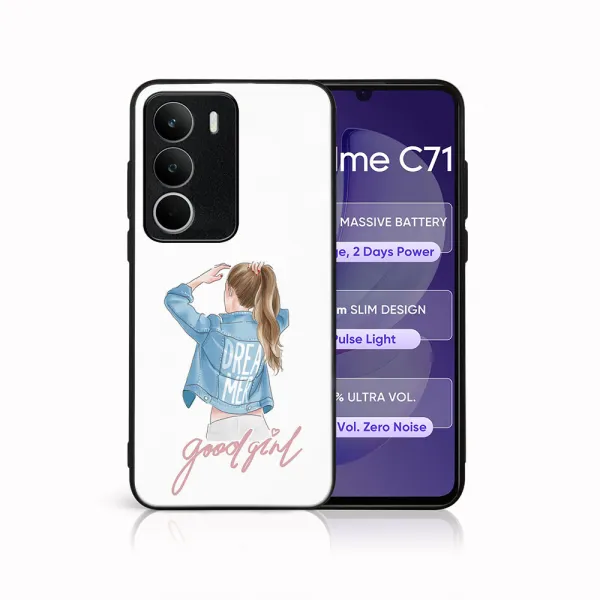MY ART Ochranný kryt pre Realme C71 GOOD GIRL (130)