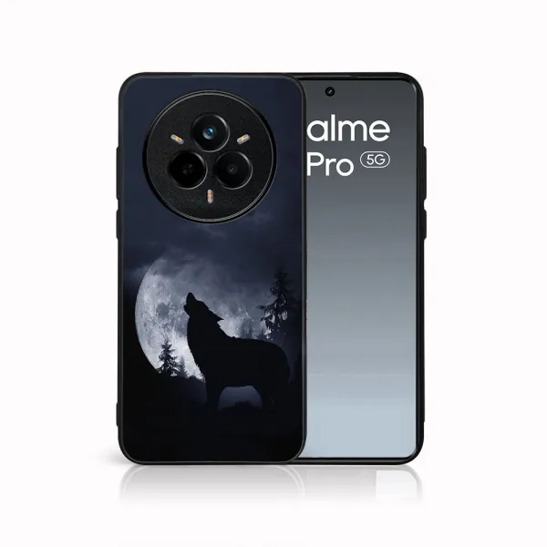 MY ART Ochranný kryt pre Realme 14 Pro+ 5G WOLF (247)