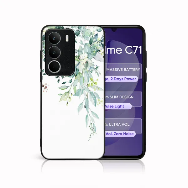 MY ART Ochranný kryt pre Realme C71 GREENERY (155)