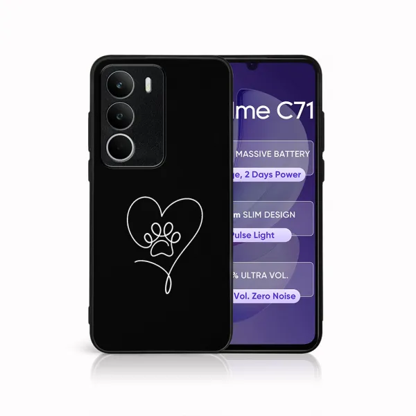 MY ART Ochranný kryt pre Realme C71 PAW (201)