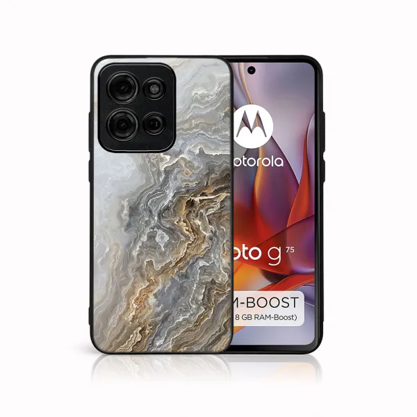 MY ART Ochranný kryt pre Motorola Moto G75 5G BEIGE (151)