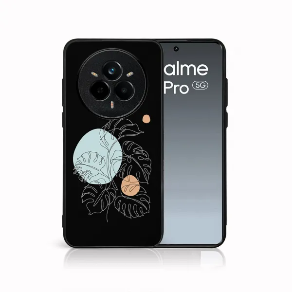 MY ART Ochranný kryt pre Realme 14 Pro+ 5G MONSTERA (194)