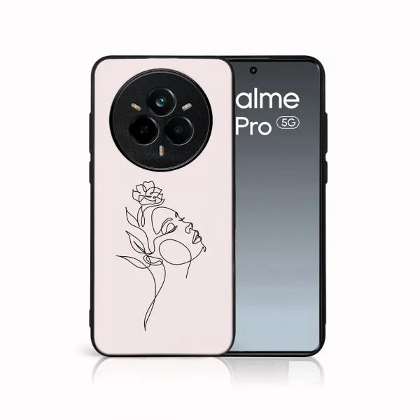 MY ART Ochranný kryt pre Realme 14 Pro+ 5G ROSE GIRL (198)