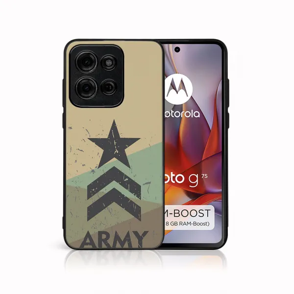 MY ART Ochranný kryt pre Motorola Moto G75 5G ARMY (236)