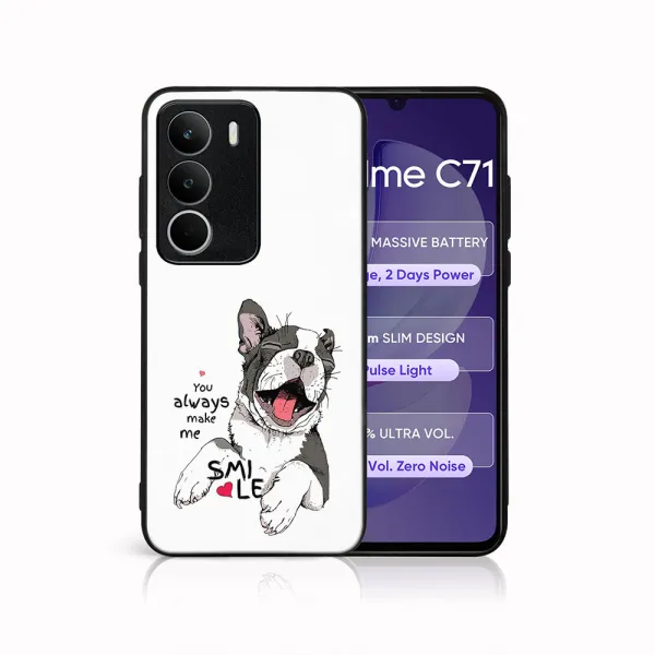 MY ART Ochranný kryt pre Realme C71 SMILE (189)