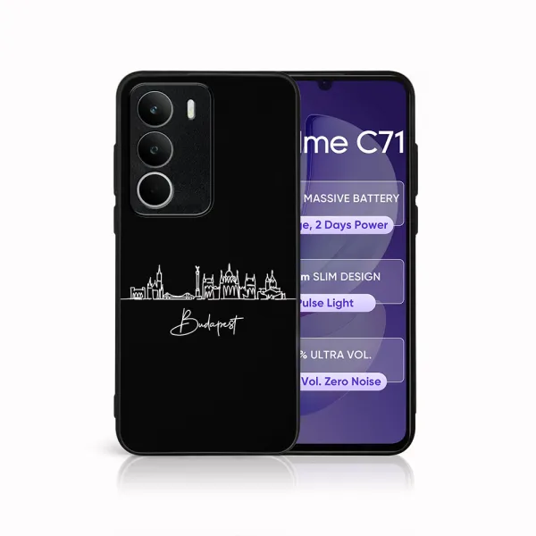 MY ART Ochranný kryt pre Realme C71 BUDAPEST (204)