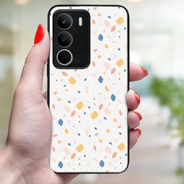 MY ART Ochranný kryt pre Realme C71 ORANGE TERRAZZO (165)