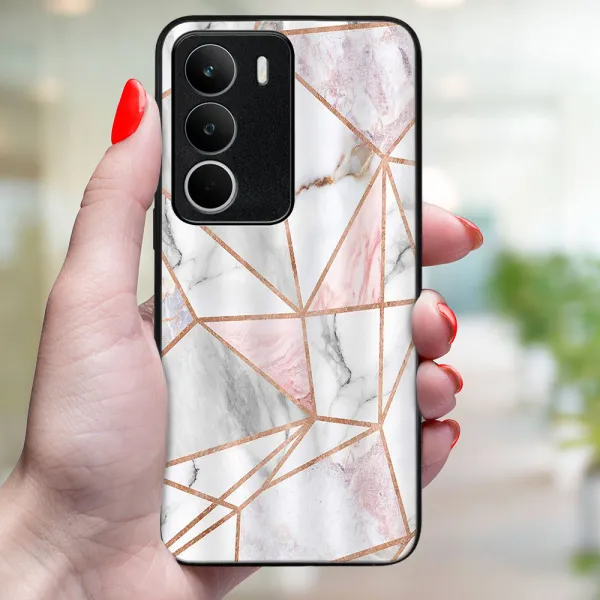 MY ART Ochranný kryt pre Realme C71 PINK MARBLE (143)