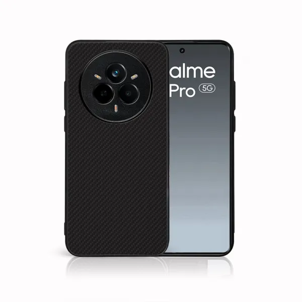 MY ART Ochranný kryt pre Realme 14 Pro+ 5G CARBON (231)