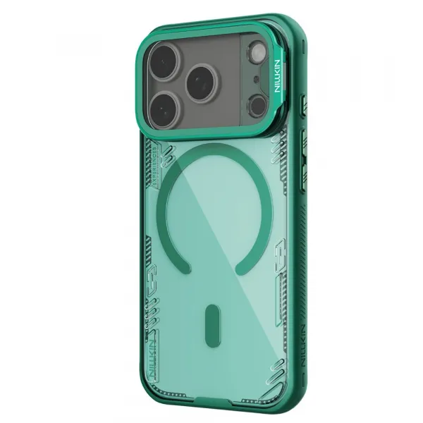 NILLKIN ICEBLADE Ochranný kryt s MagSafe Apple iPhone 17 Pro zelený