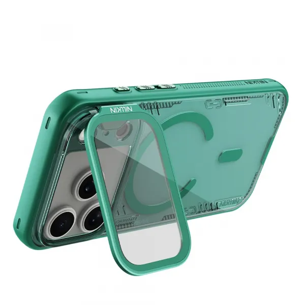 NILLKIN ICEBLADE Ochranný kryt s MagSafe Apple iPhone 17 Pro zelený