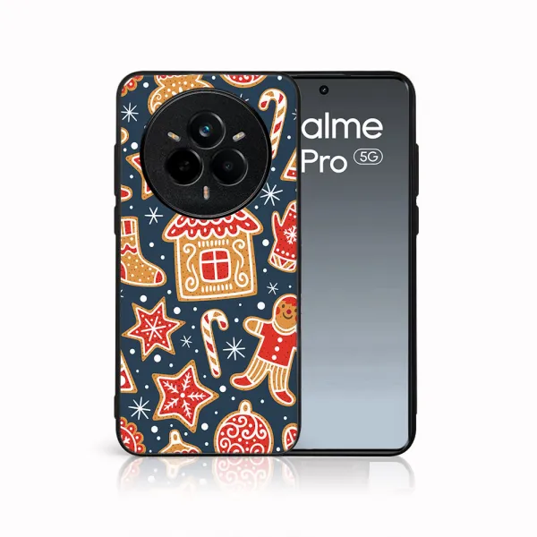 MY ART Kryt s vianočným dizajnom Realme 14 Pro+ 5G CHRISTMAS (069)