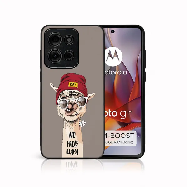 MY ART Ochranný kryt pre Motorola Moto G75 5G PROBLLAMA (187)