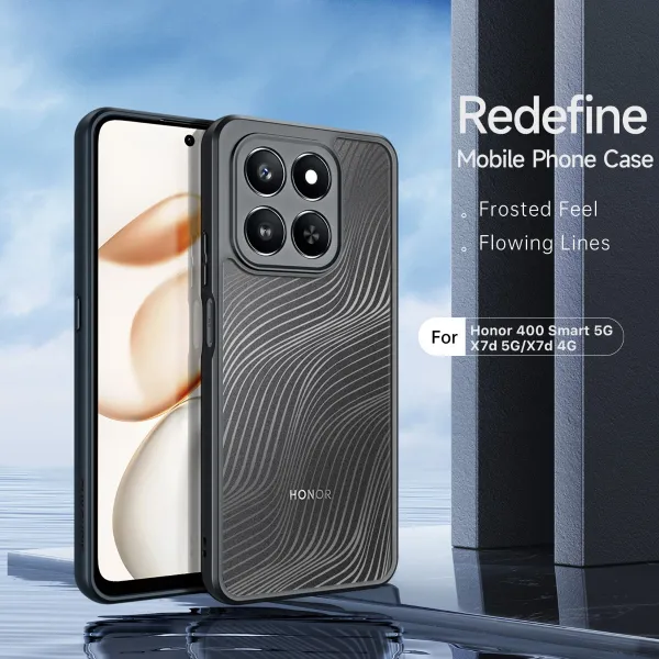 DUX AIMO Ochranný kryt pre Honor 400 Smart 5G / Honor X7d čierny