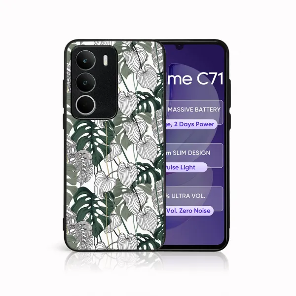 MY ART Ochranný kryt pre Realme C71 LEAF (175)