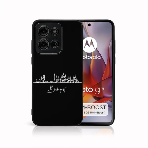 MY ART Ochranný kryt pre Motorola Moto G75 5G BUDAPEST (204)