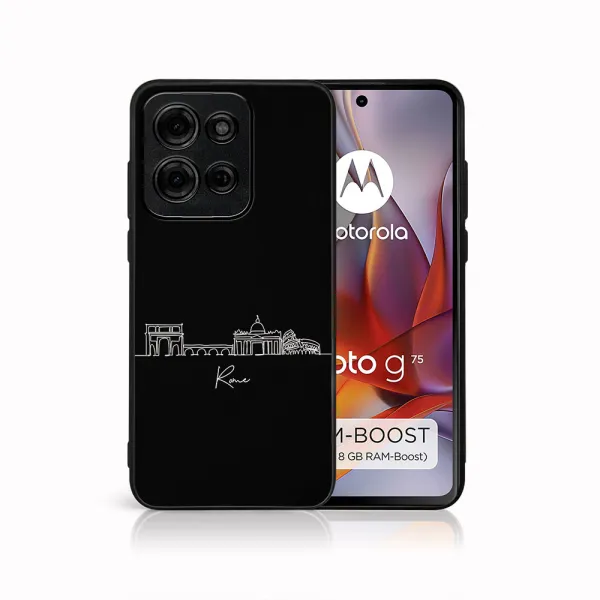 MY ART Ochranný kryt pre Motorola Moto G75 5G ROME (205)