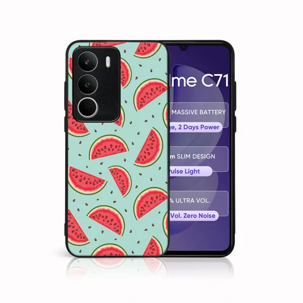 MY ART Ochranný kryt pre Realme C71 WATERMELON (120)