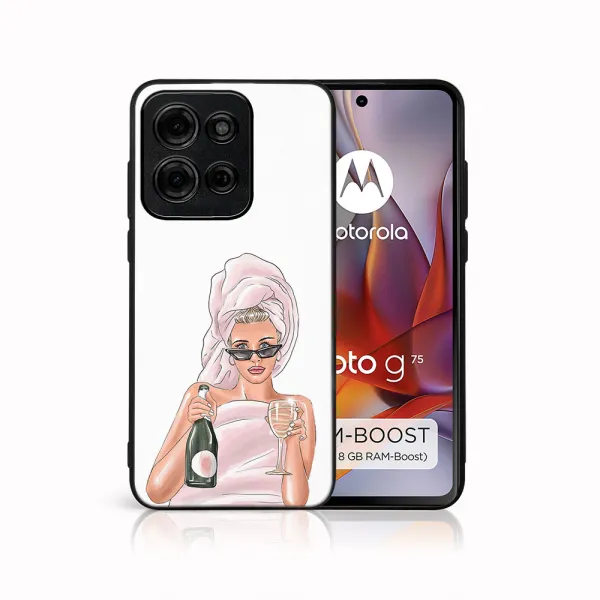 MY ART Ochranný kryt pre Motorola Moto G75 5G CHAMPAGNE (134)