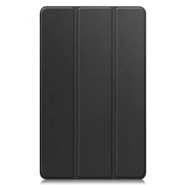 LEATHER Zaklápací kryt pre Samsung Galaxy Tab A11 čierny