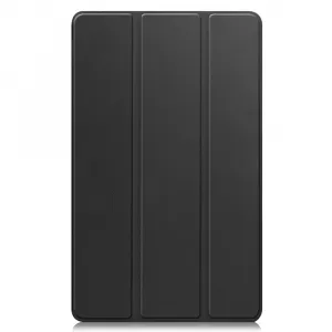 LEATHER Zaklápací kryt pre Samsung Galaxy Tab A11 čierny