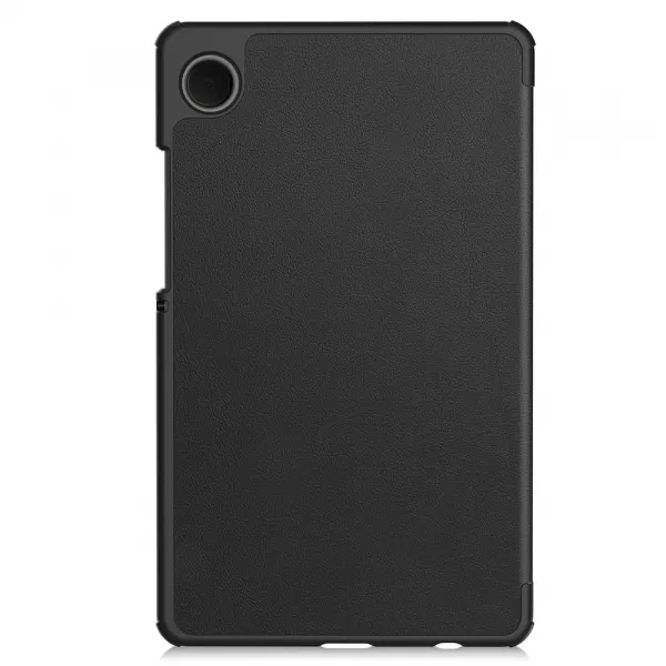 LEATHER Zaklápací kryt pre Samsung Galaxy Tab A11 čierny