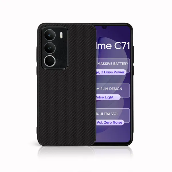 MY ART Ochranný kryt pre Realme C71 CARBON (231)