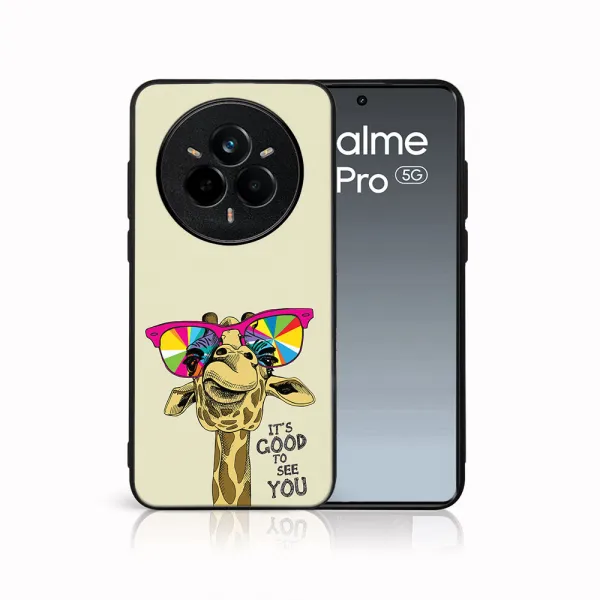 MY ART Ochranný kryt pre Realme 14 Pro+ 5G GIRAFFE (180)
