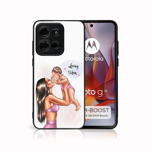 MY ART Ochranný kryt pre Motorola Moto G75 5G LOVING MOM (115)