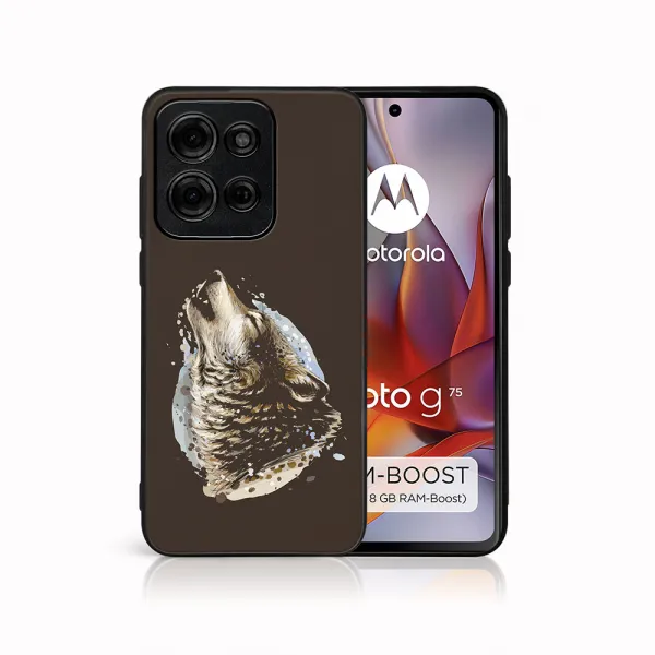 MY ART Ochranný kryt pre Motorola Moto G75 5G HOWL (244)