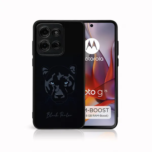 MY ART Ochranný kryt pre Motorola Moto G75 5G PANTHER (245)