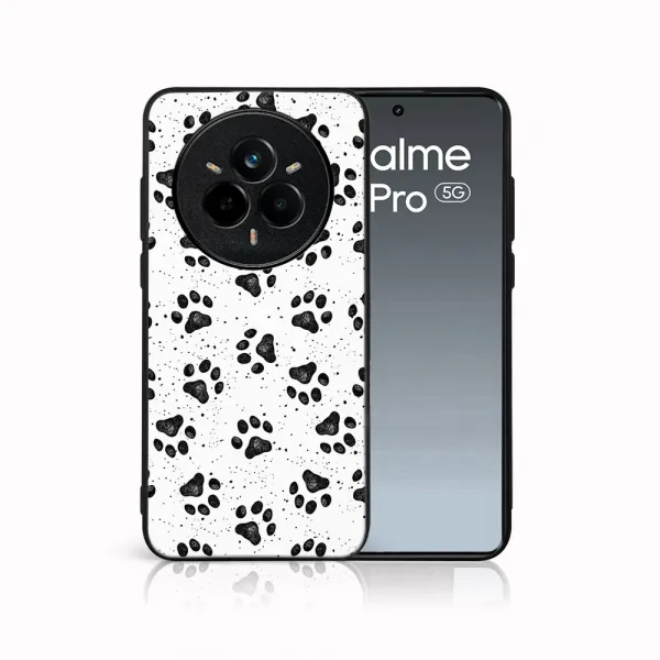 MY ART Ochranný kryt pre Realme 14 Pro+ 5G PAWS (185)