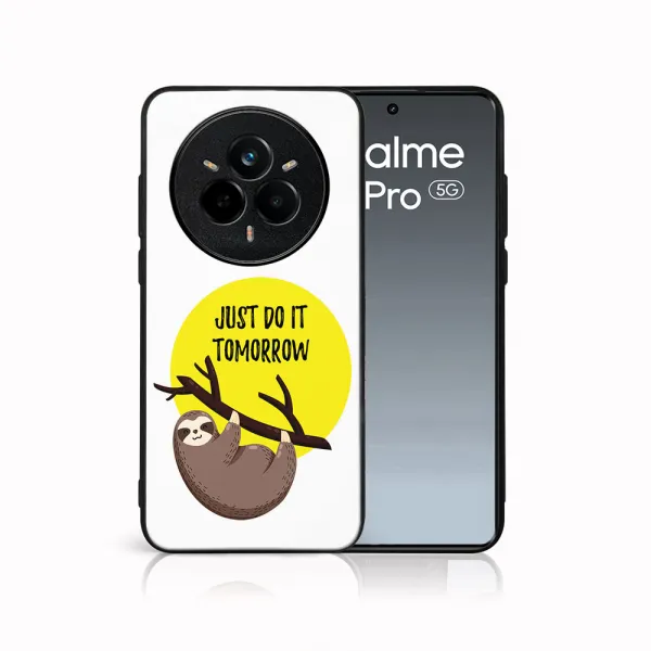 MY ART Ochranný kryt pre Realme 14 Pro+ 5G SLOTH (188)