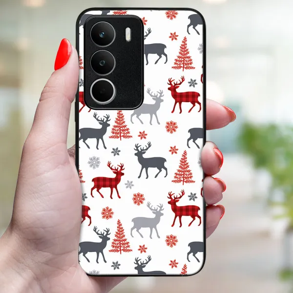 MY ART Kryt s vianočným dizajnom Realme C71 DEER (068)