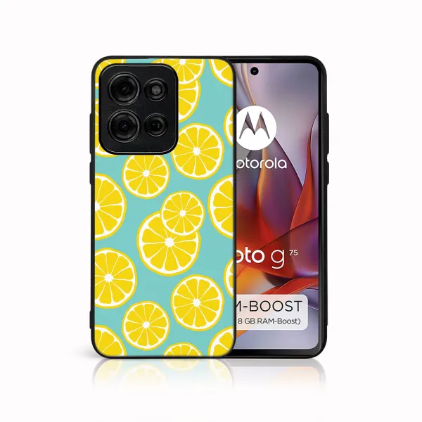 MY ART Ochranný kryt pre Motorola Moto G75 5G LEMON (121)