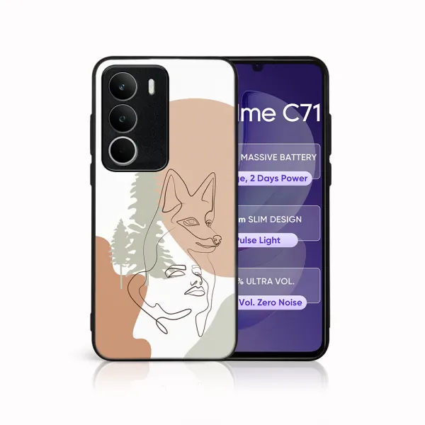 MY ART Ochranný kryt pre Realme C71 FOX (191)